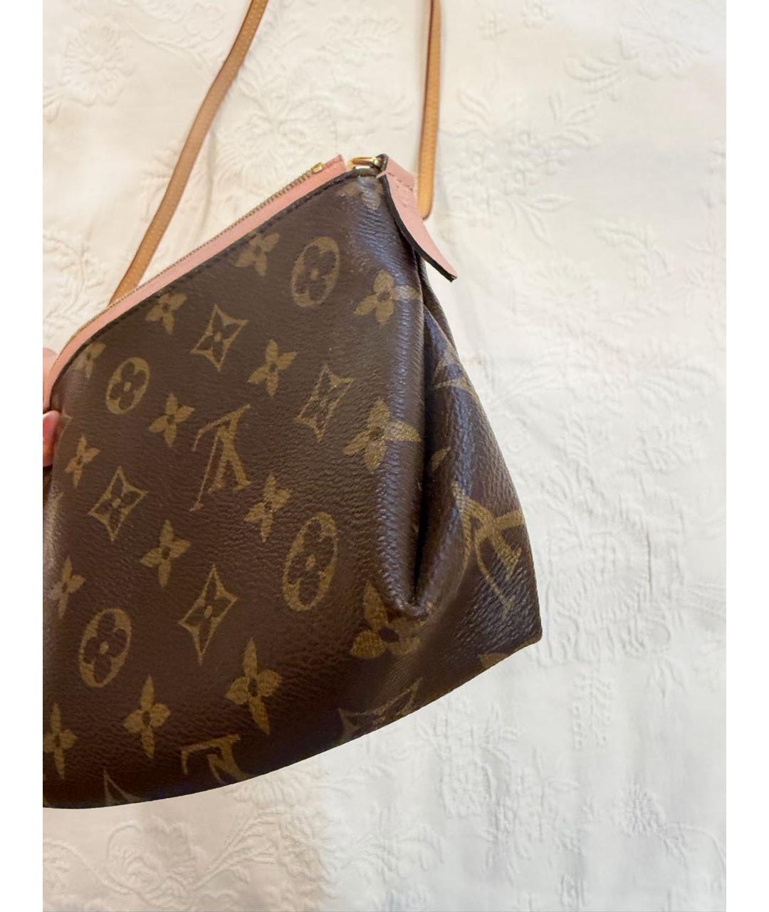 LOUIS VUITTON Коричневая сумка через плечо, фото 5