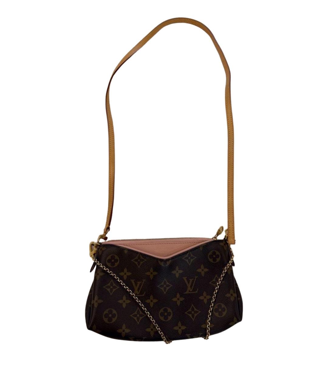 LOUIS VUITTON Коричневая сумка через плечо, фото 1