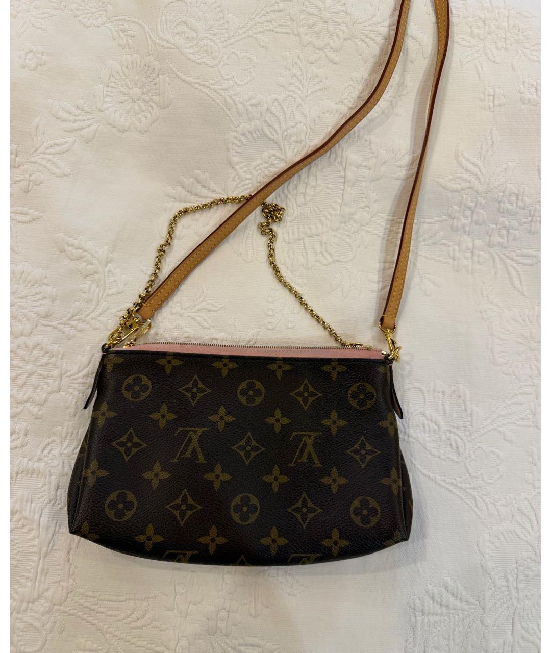 LOUIS VUITTON Коричневая сумка через плечо, фото 3
