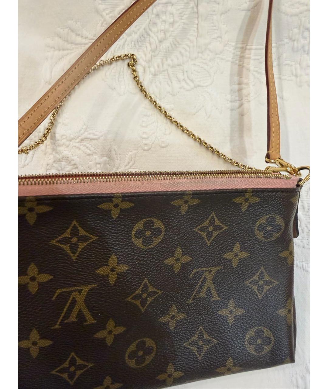 LOUIS VUITTON Коричневая сумка через плечо, фото 6