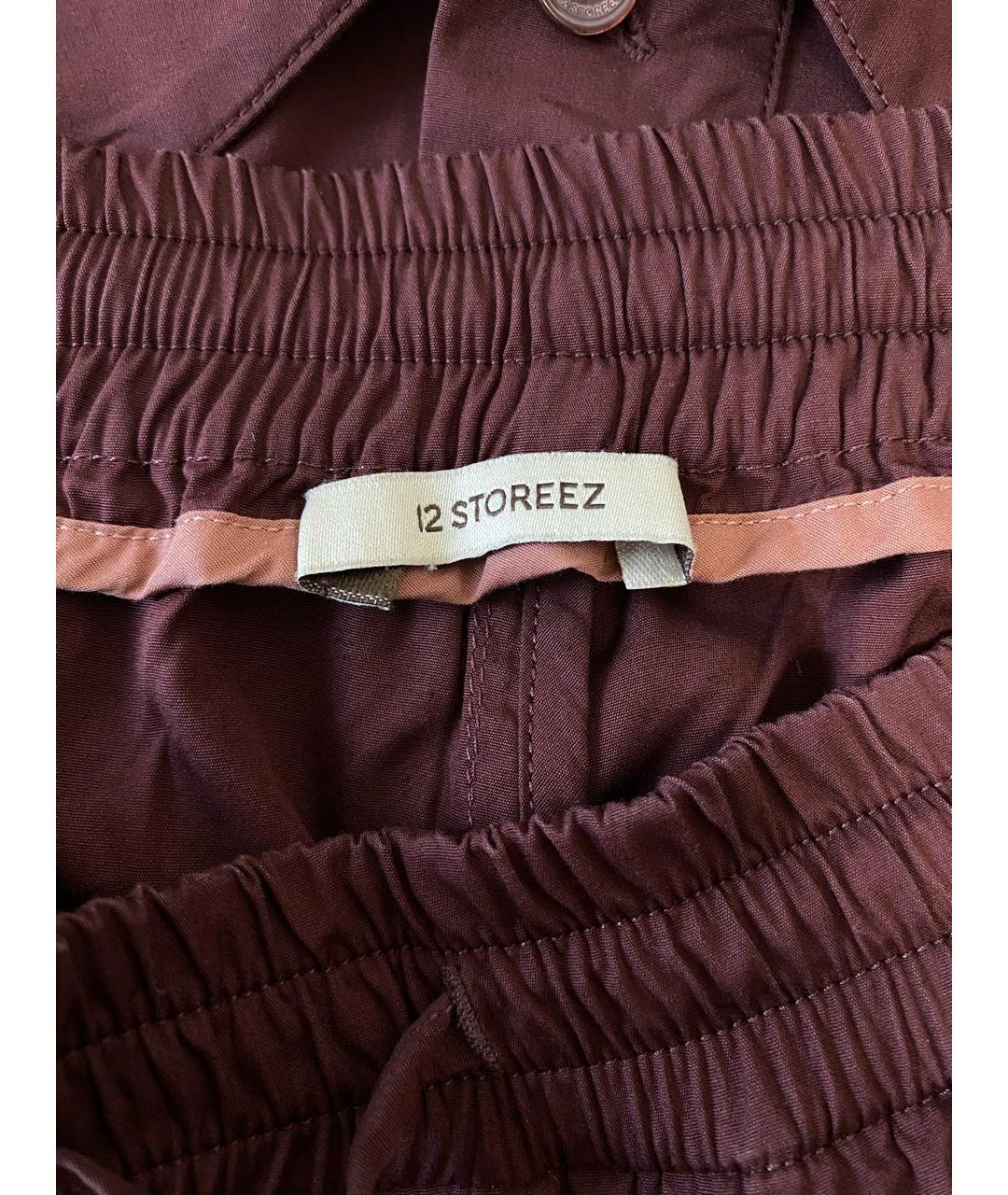 12 STOREEZ Бордовый повседневный костюм, фото 4