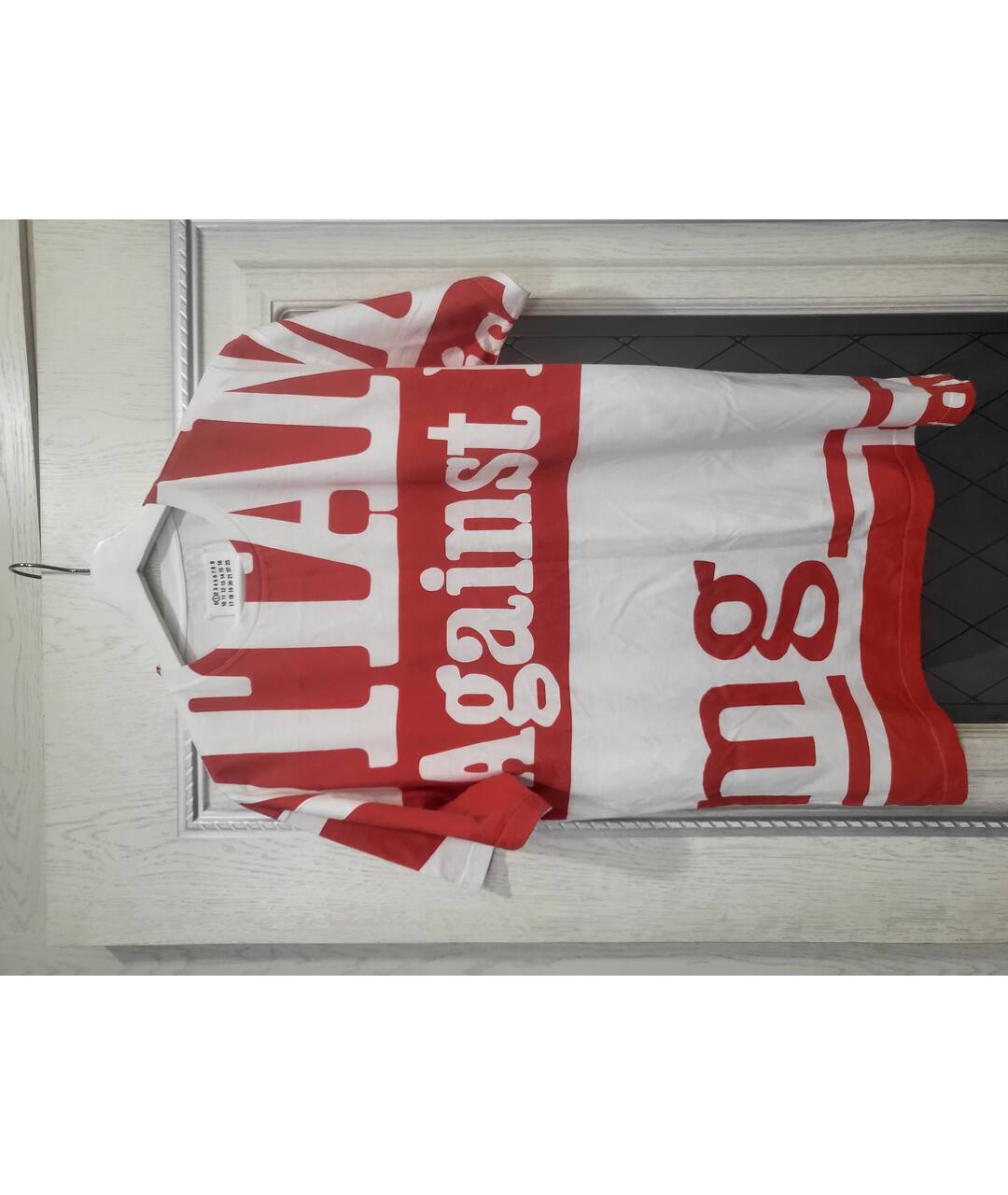 MM6 MAISON MARGIELA Белая хлопковая футболка, фото 9