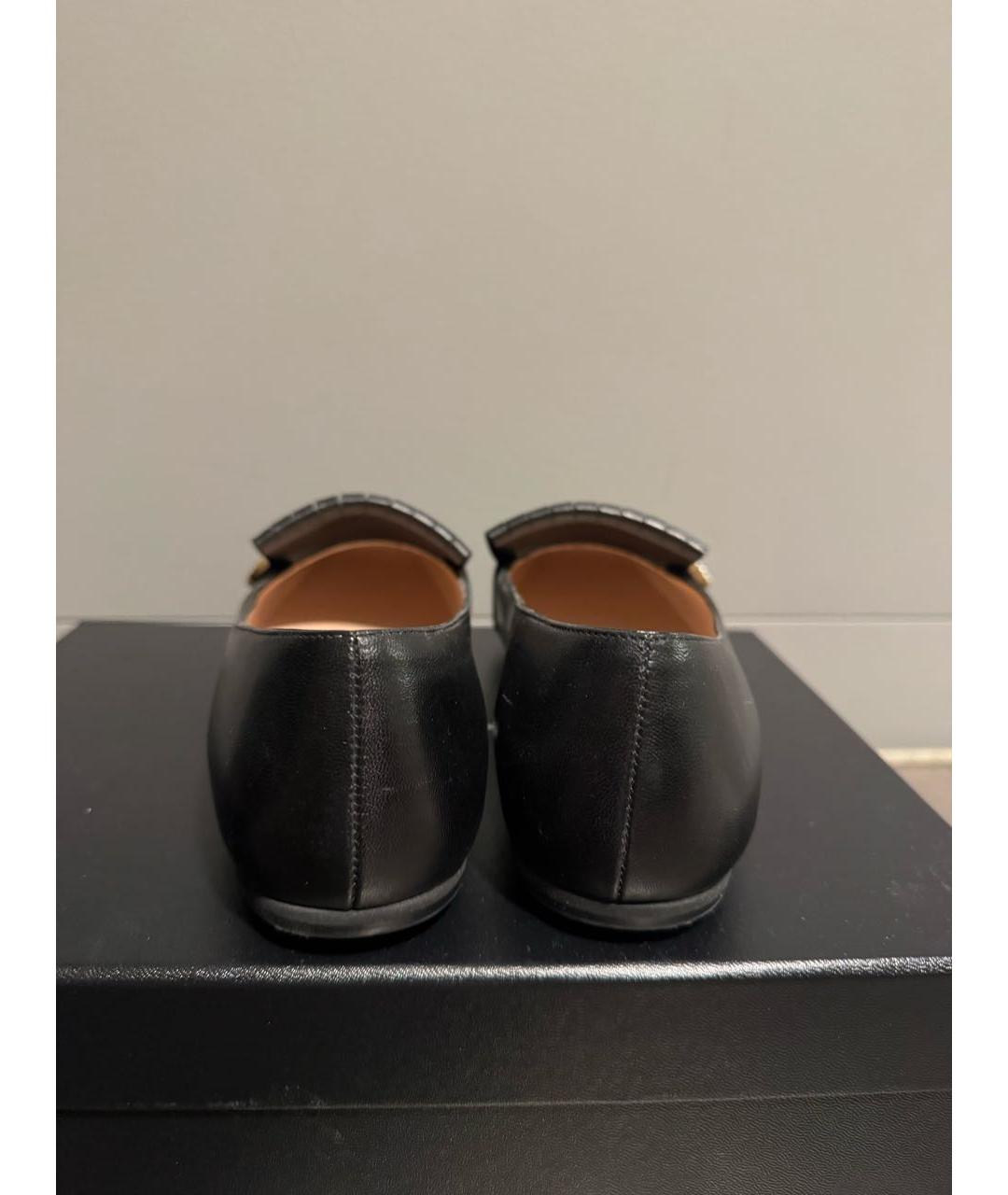 GUCCI Черные кожаные лоферы, фото 3