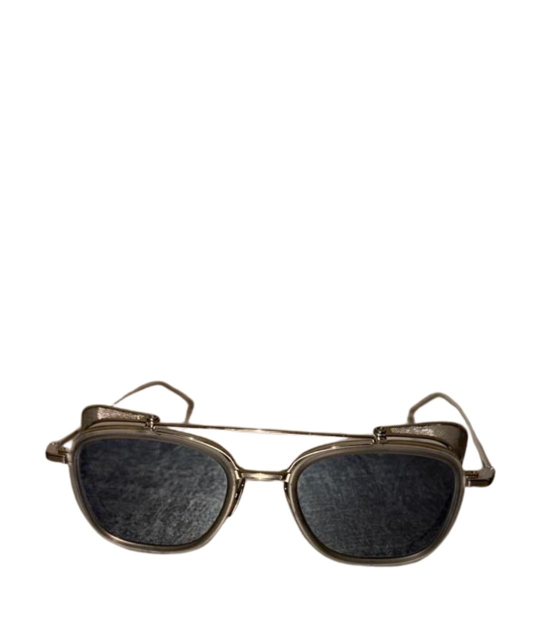 THOM BROWNE Серые металлические солнцезащитные очки, фото 1