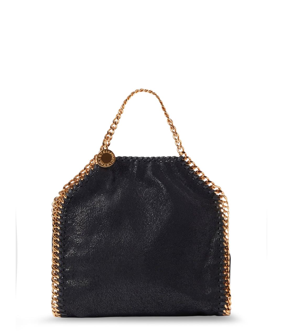 STELLA MCCARTNEY Черная сумка тоут из искусственной кожи, фото 1