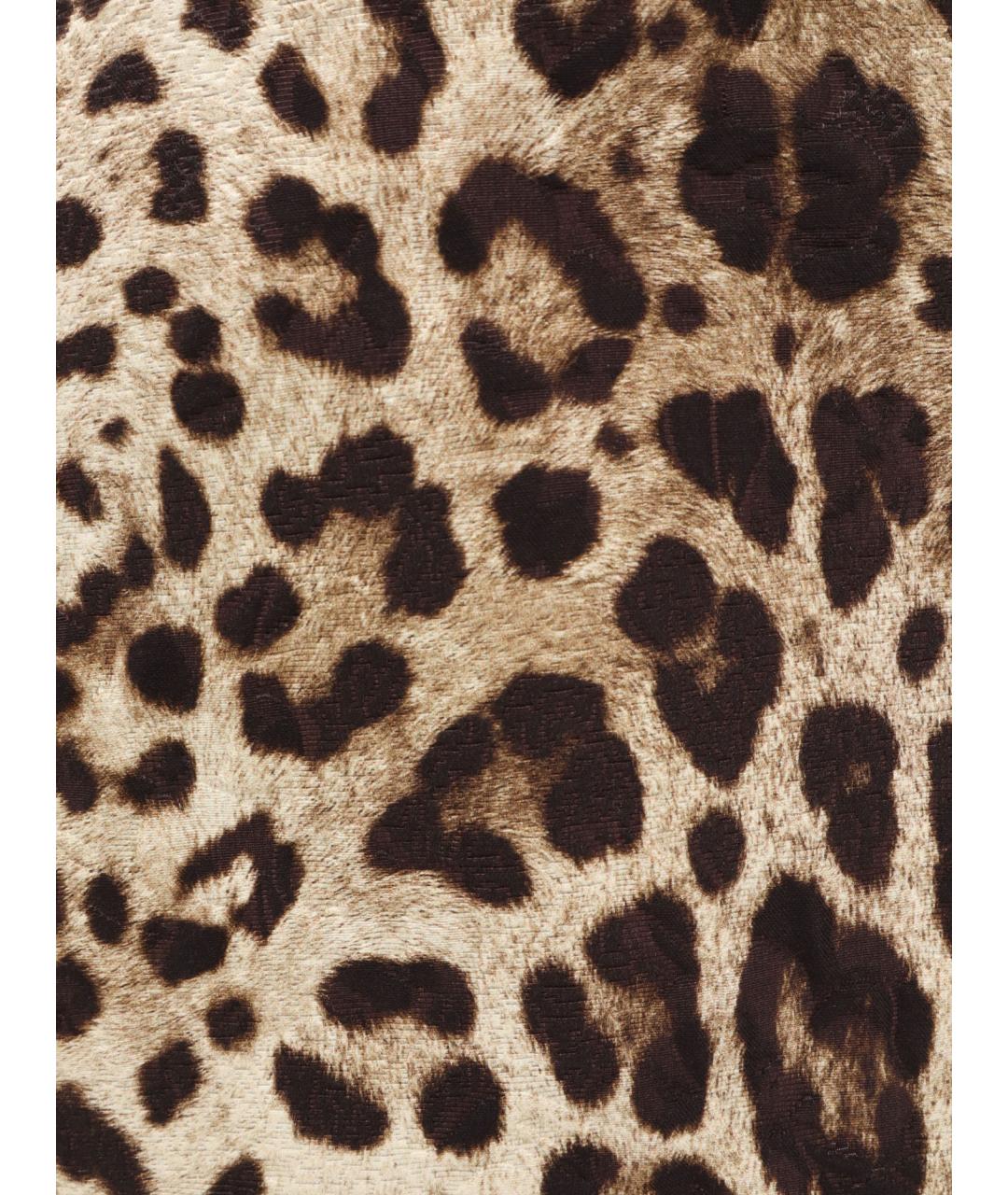 DOLCE&GABBANA Мульти хлопковая юбка мини, фото 3