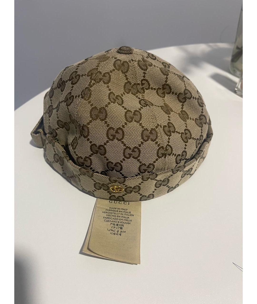 GUCCI Золотая кепка/бейсболка, фото 2
