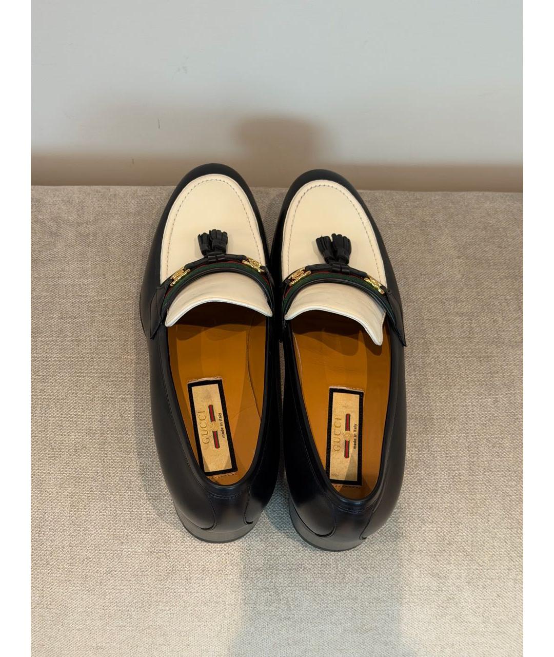 GUCCI Мульти кожаные лоферы, фото 3