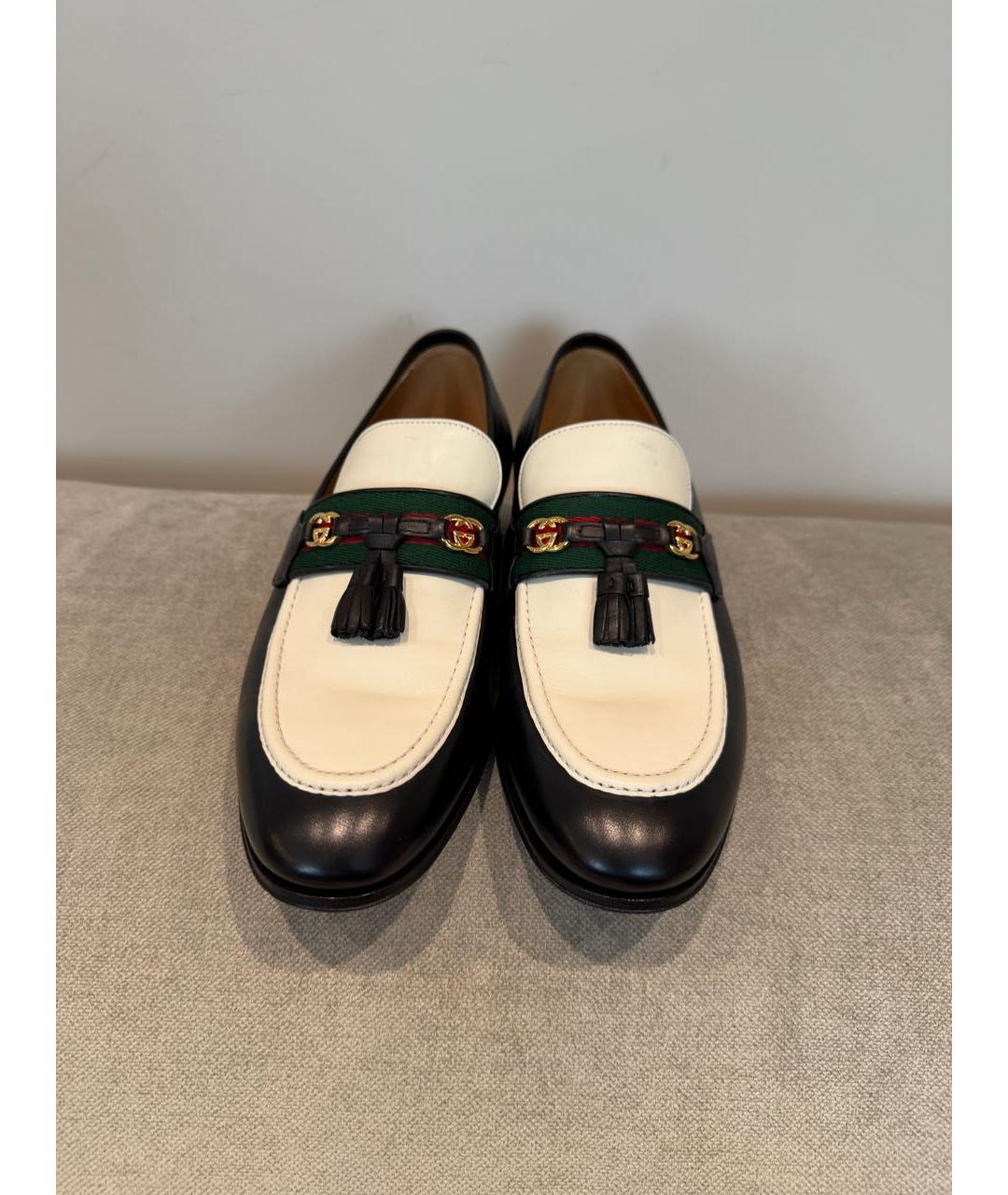GUCCI Мульти кожаные лоферы, фото 2