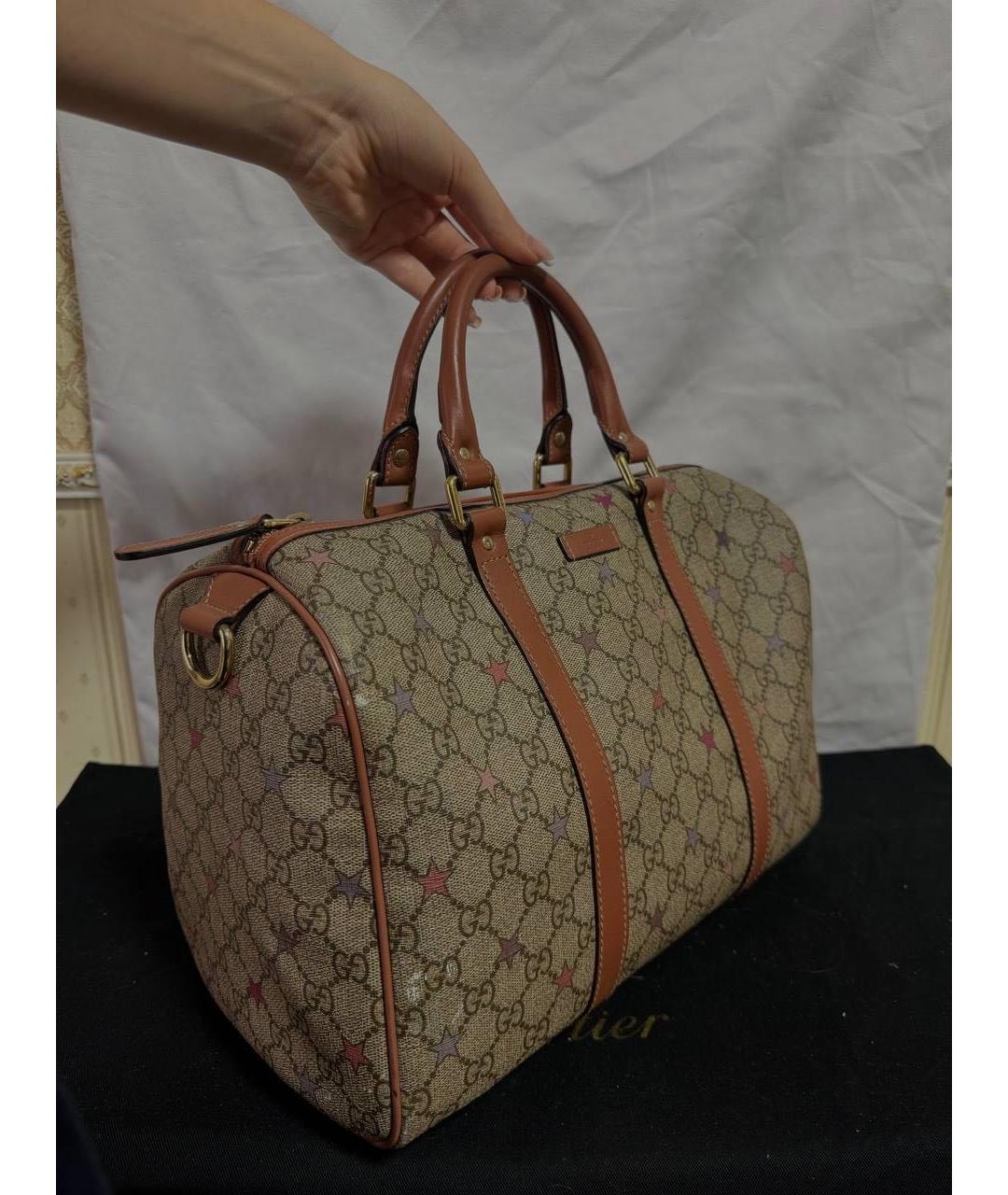 GUCCI Коричневая сумка с короткими ручками, фото 2
