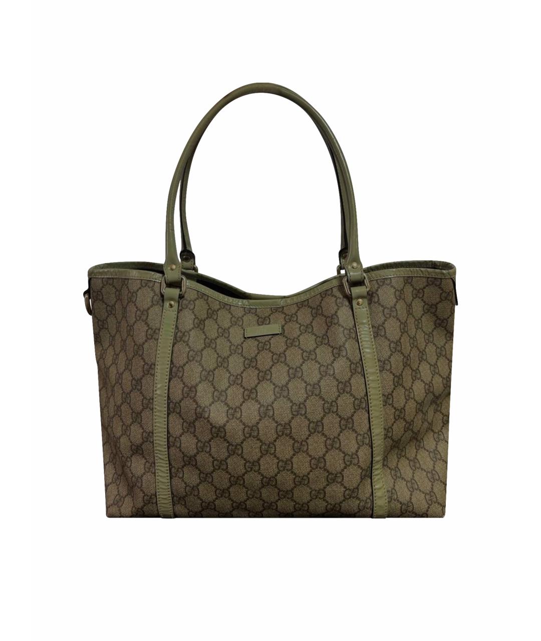 GUCCI Бежевая сумка тоут, фото 1