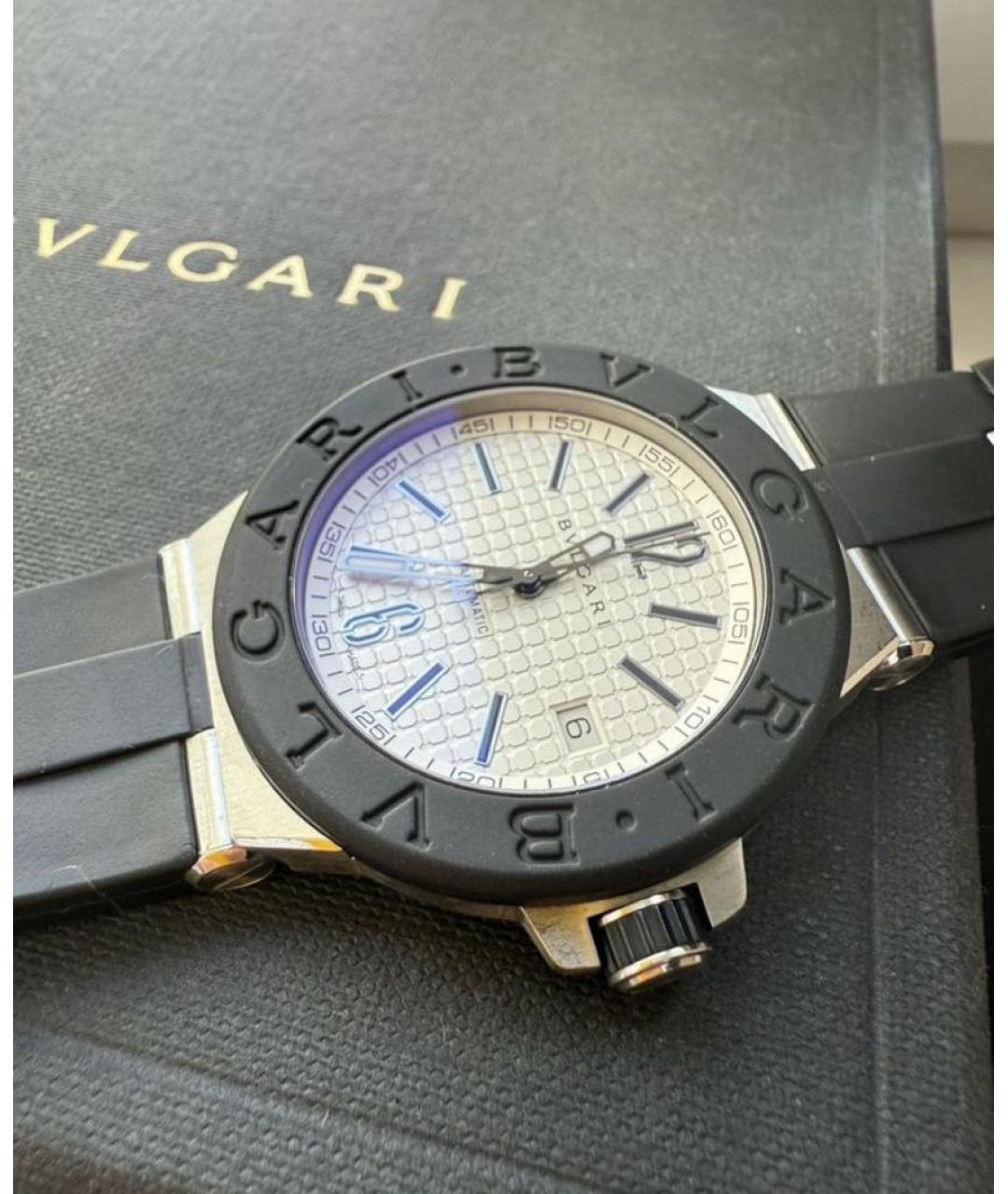 BVLGARI Белые часы, фото 3