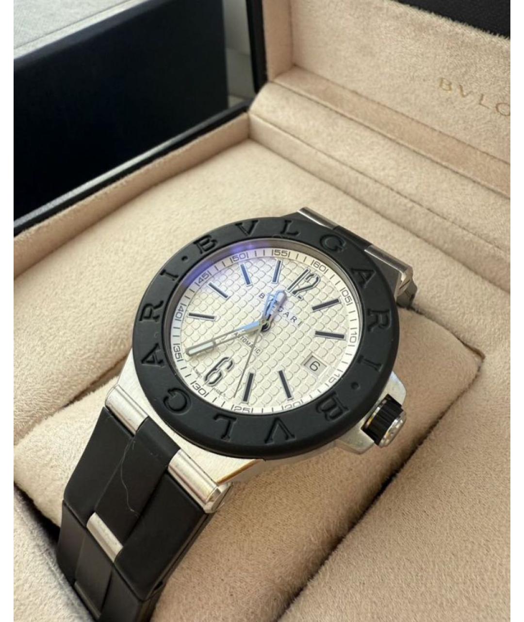 BVLGARI Белые часы, фото 2