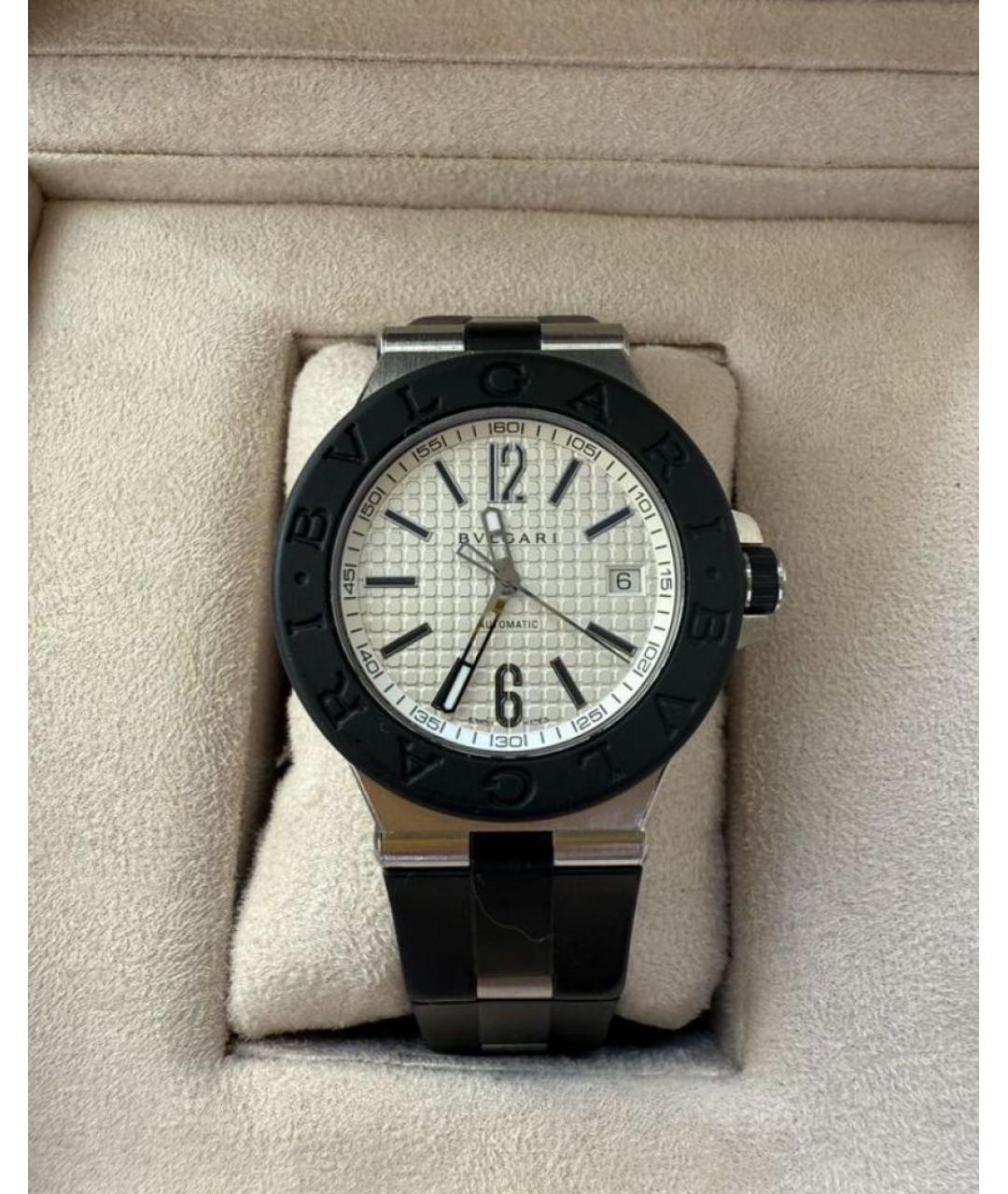 BVLGARI Белые часы, фото 5