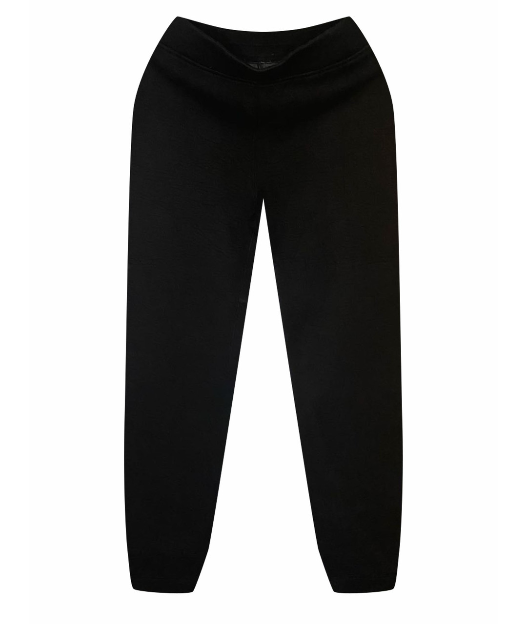 ALEXANDER WANG Черные полиуретановые прямые брюки, фото 1
