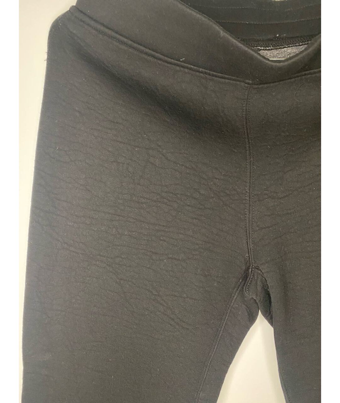 ALEXANDER WANG Черные полиуретановые прямые брюки, фото 3