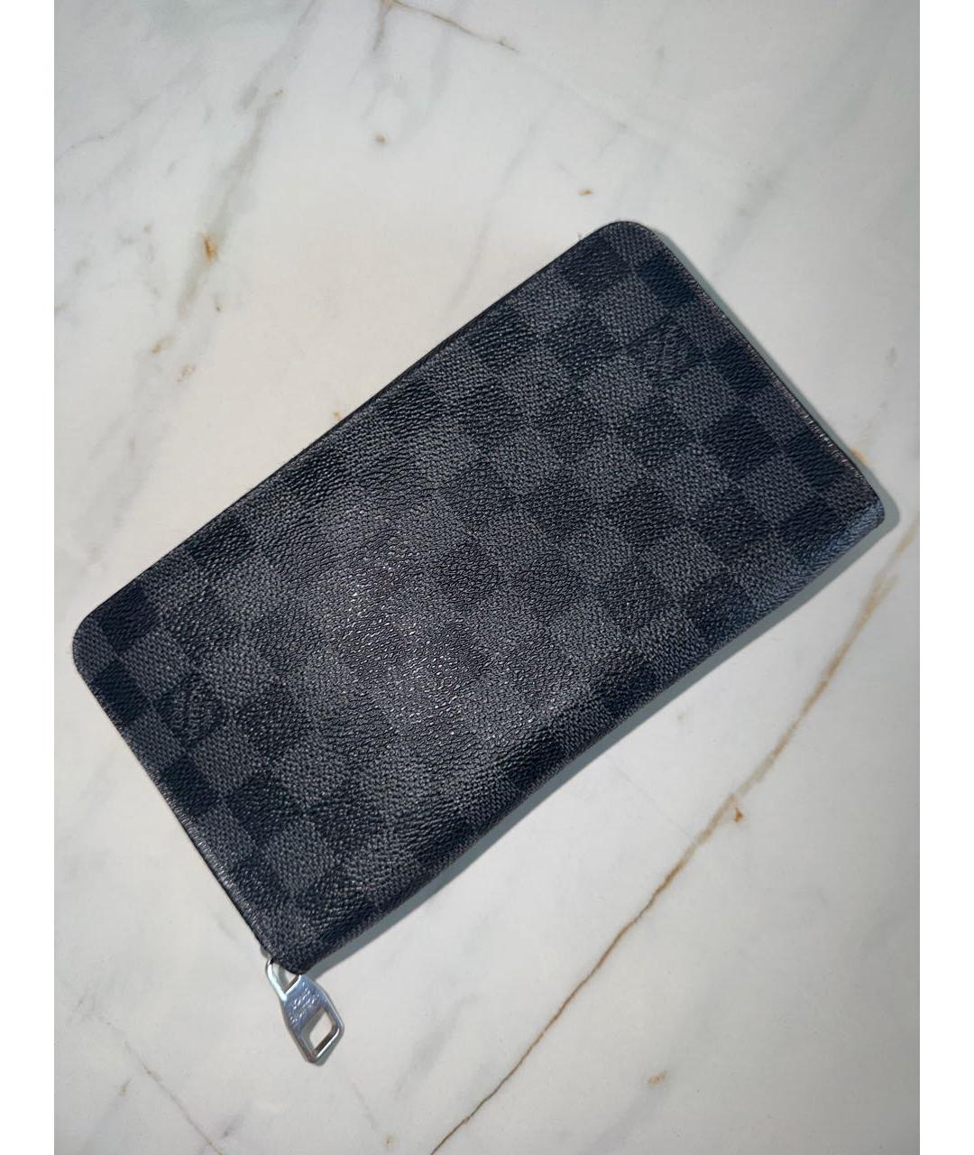 LOUIS VUITTON Черный кошелек, фото 5