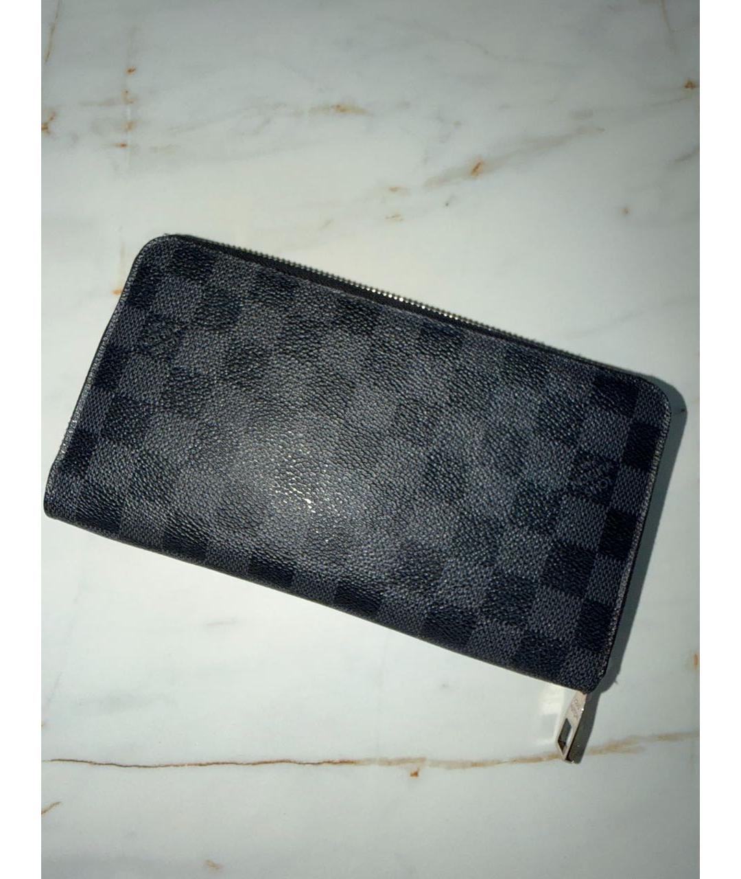 LOUIS VUITTON Черный кошелек, фото 2