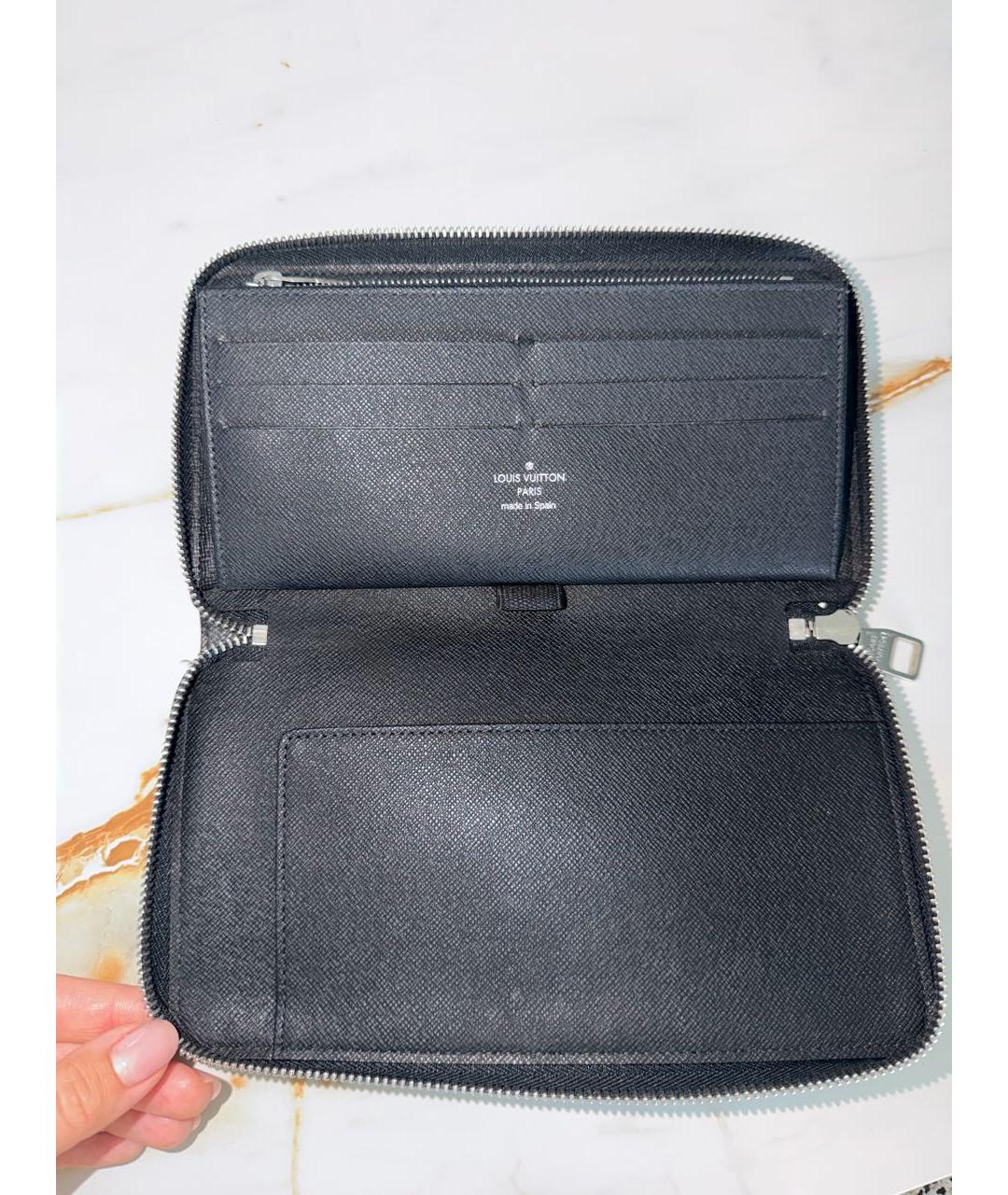 LOUIS VUITTON Черный кошелек, фото 3