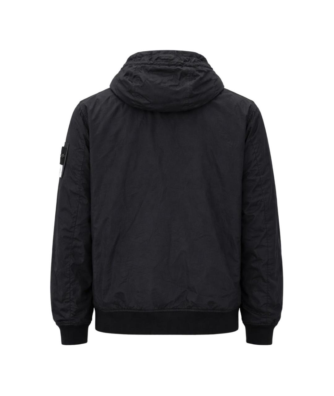 STONE ISLAND Черная куртка, фото 2