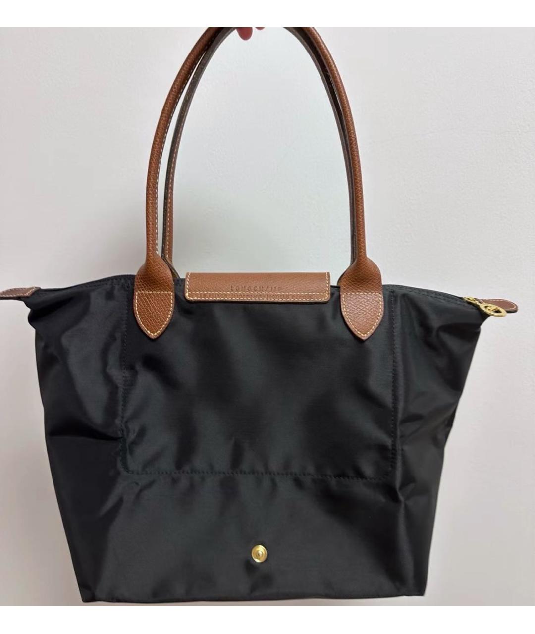 LONGCHAMP Черная сумка тоут, фото 6