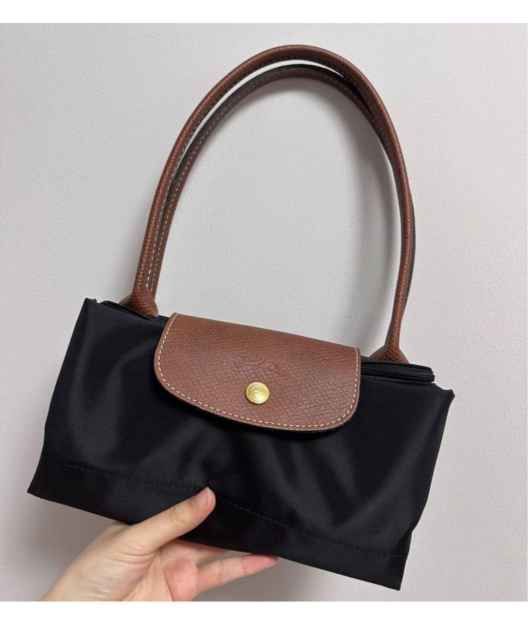 LONGCHAMP Черная сумка тоут, фото 8