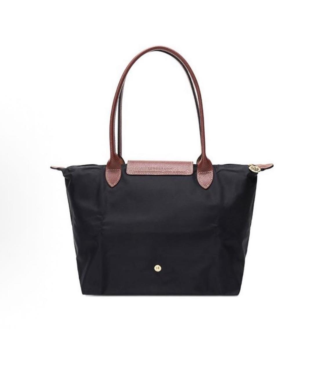 LONGCHAMP Черная сумка тоут, фото 2