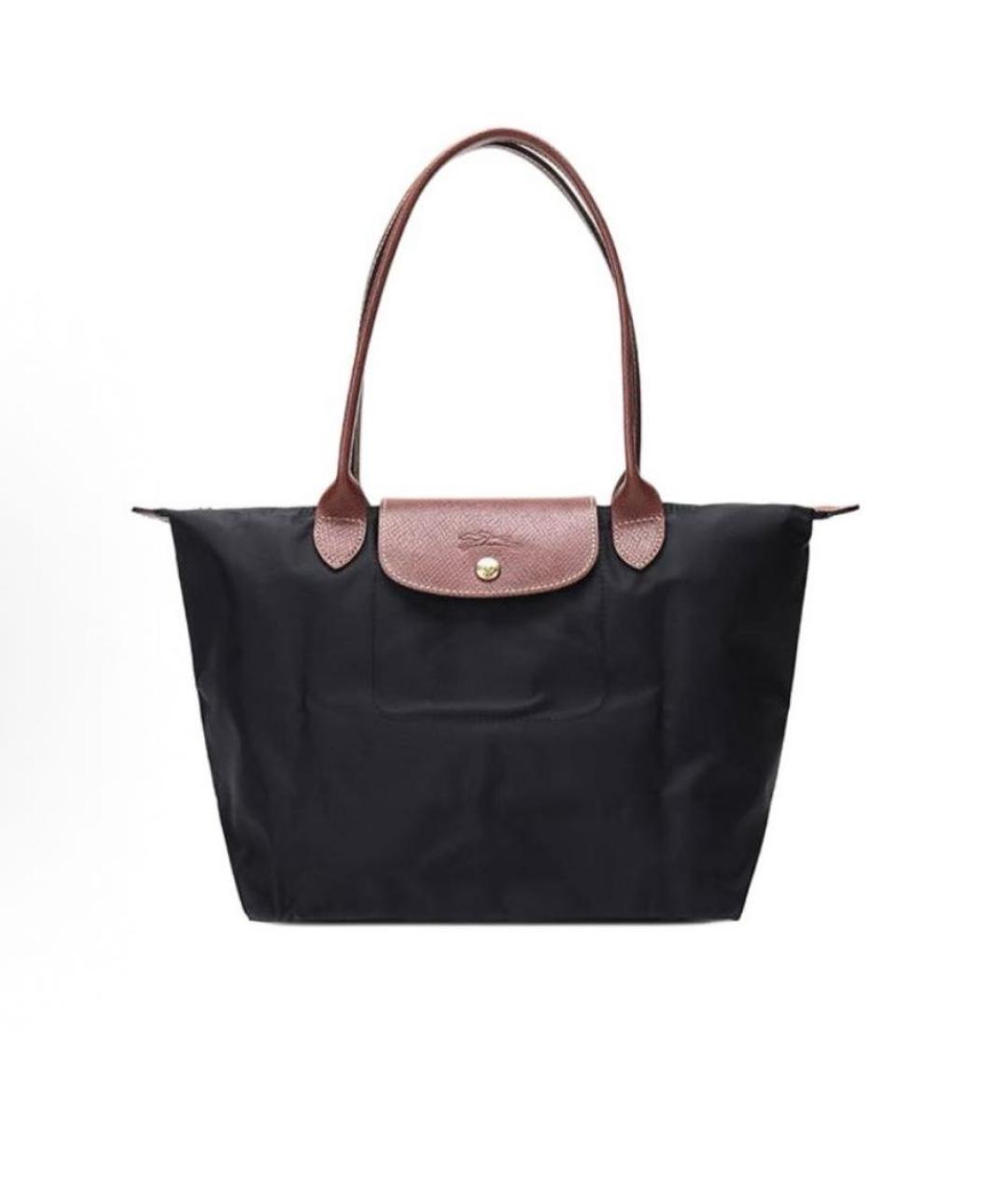 LONGCHAMP Черная сумка тоут, фото 9