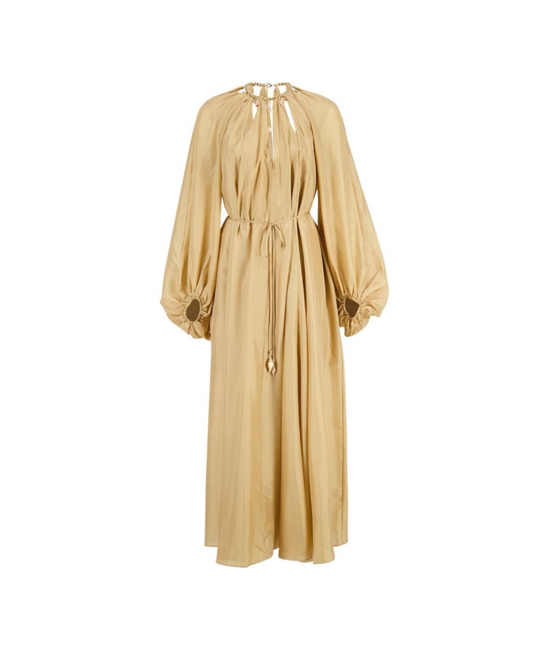 ZIMMERMANN Золотое платье, фото 1