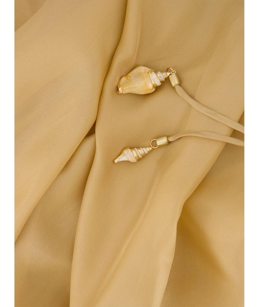 ZIMMERMANN Золотое платье, фото 2