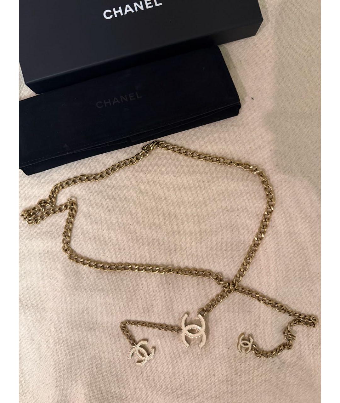 CHANEL Золотой ремень, фото 5