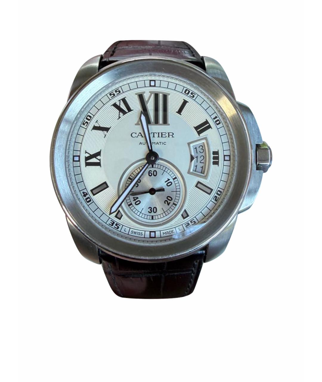 CARTIER Черные часы, фото 1