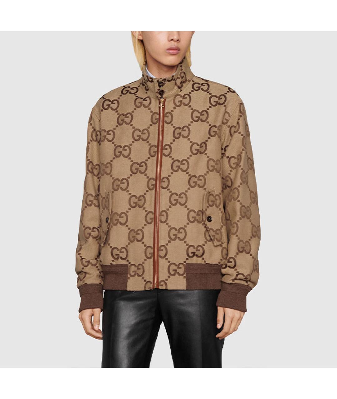 GUCCI Коричневая куртка, фото 3