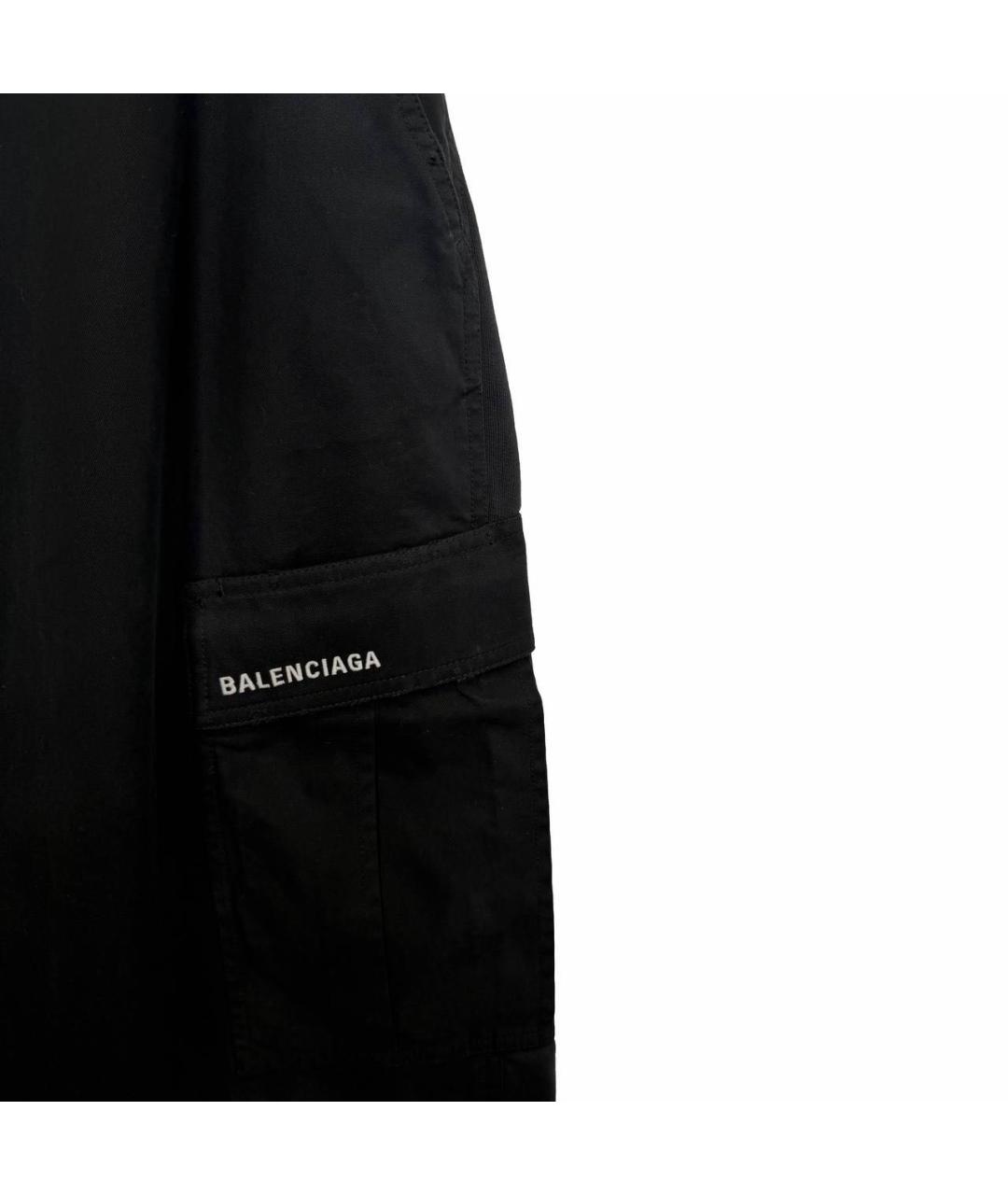 BALENCIAGA Черные повседневные брюки, фото 2