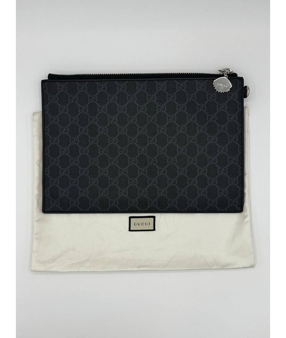 GUCCI Черная папка для документов, фото 2