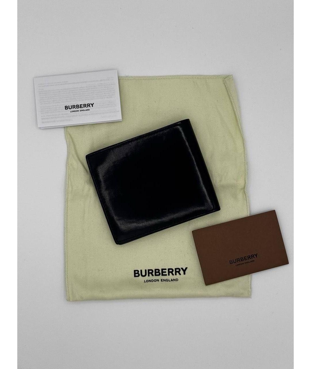 BURBERRY Черный кошелек, фото 2