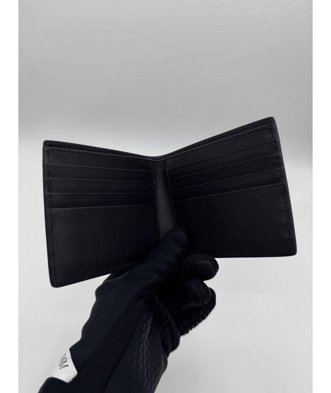 BURBERRY Черный кошелек, фото 4