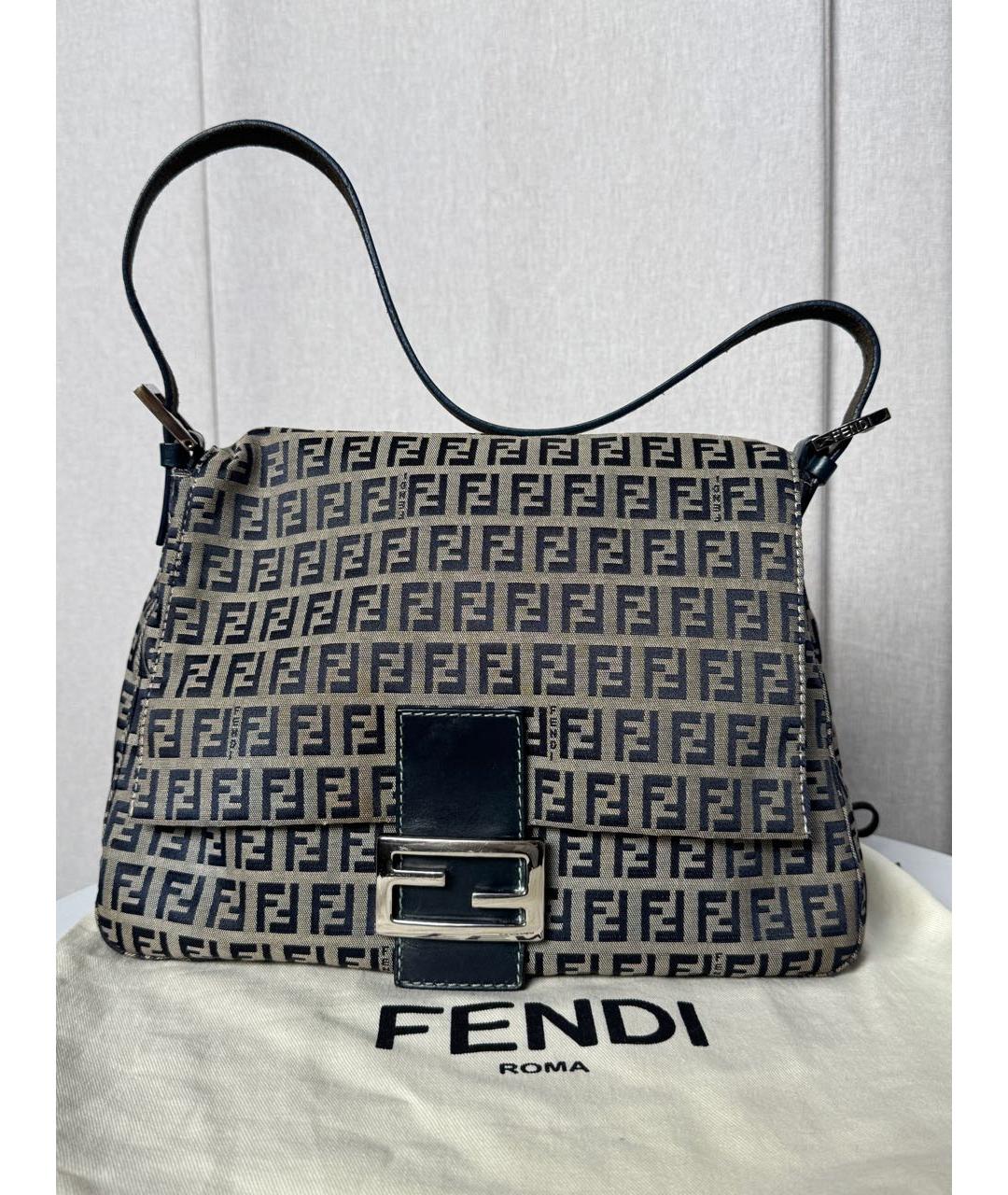 FENDI Черная сумка через плечо, фото 2