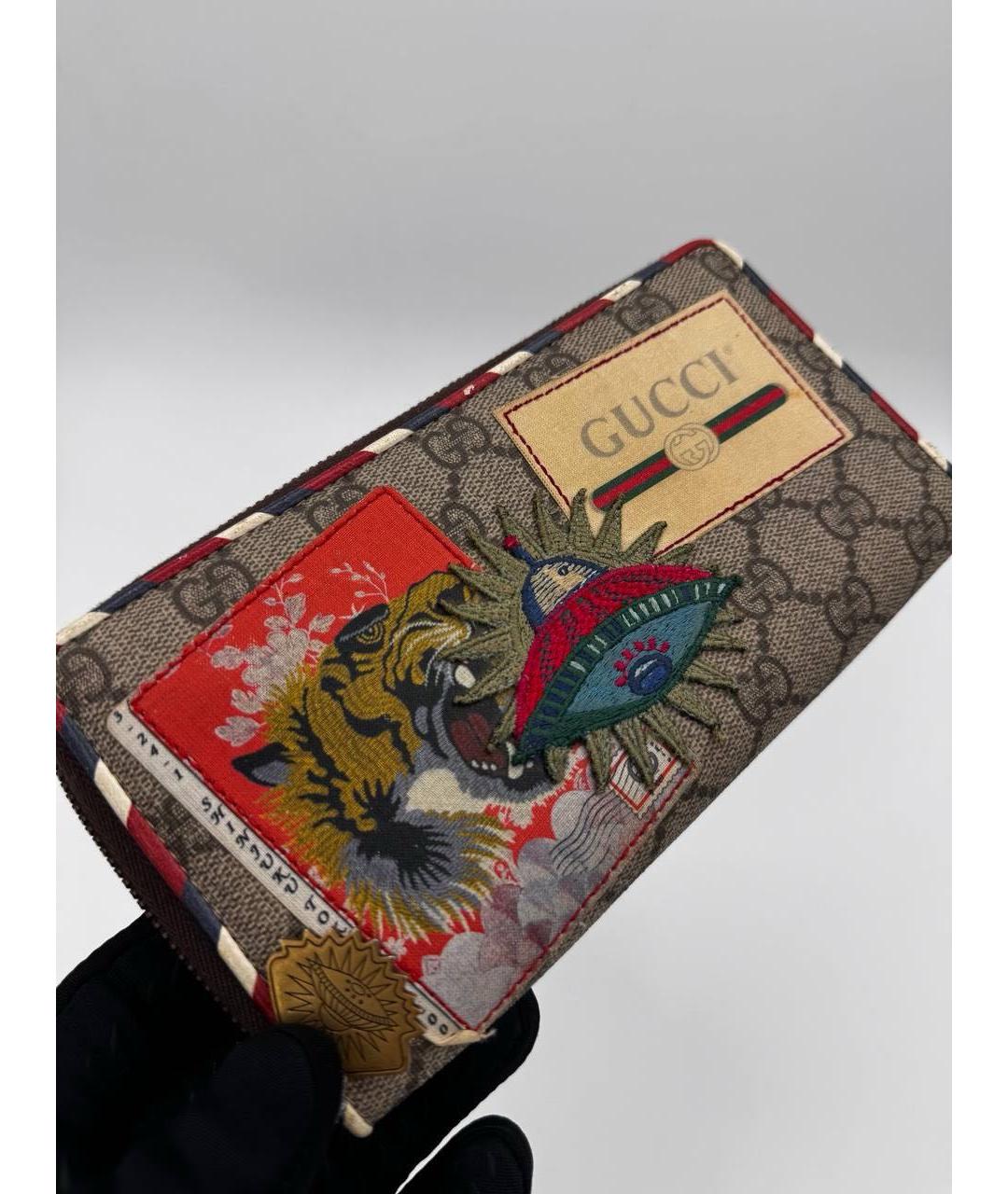 GUCCI Бежевый кошелек, фото 3