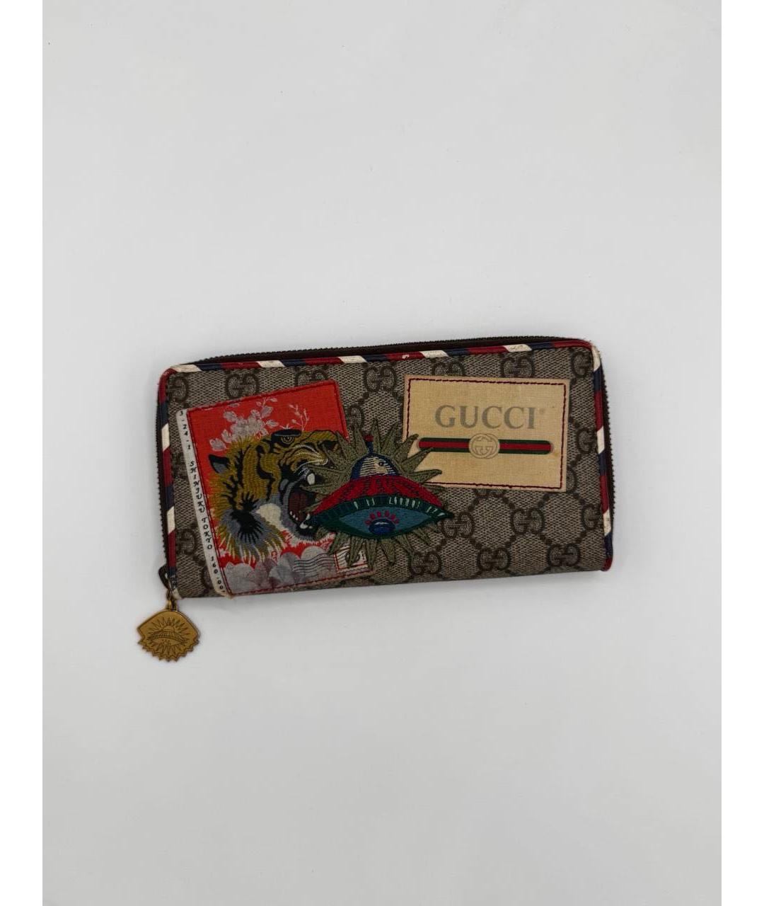 GUCCI Бежевый кошелек, фото 6