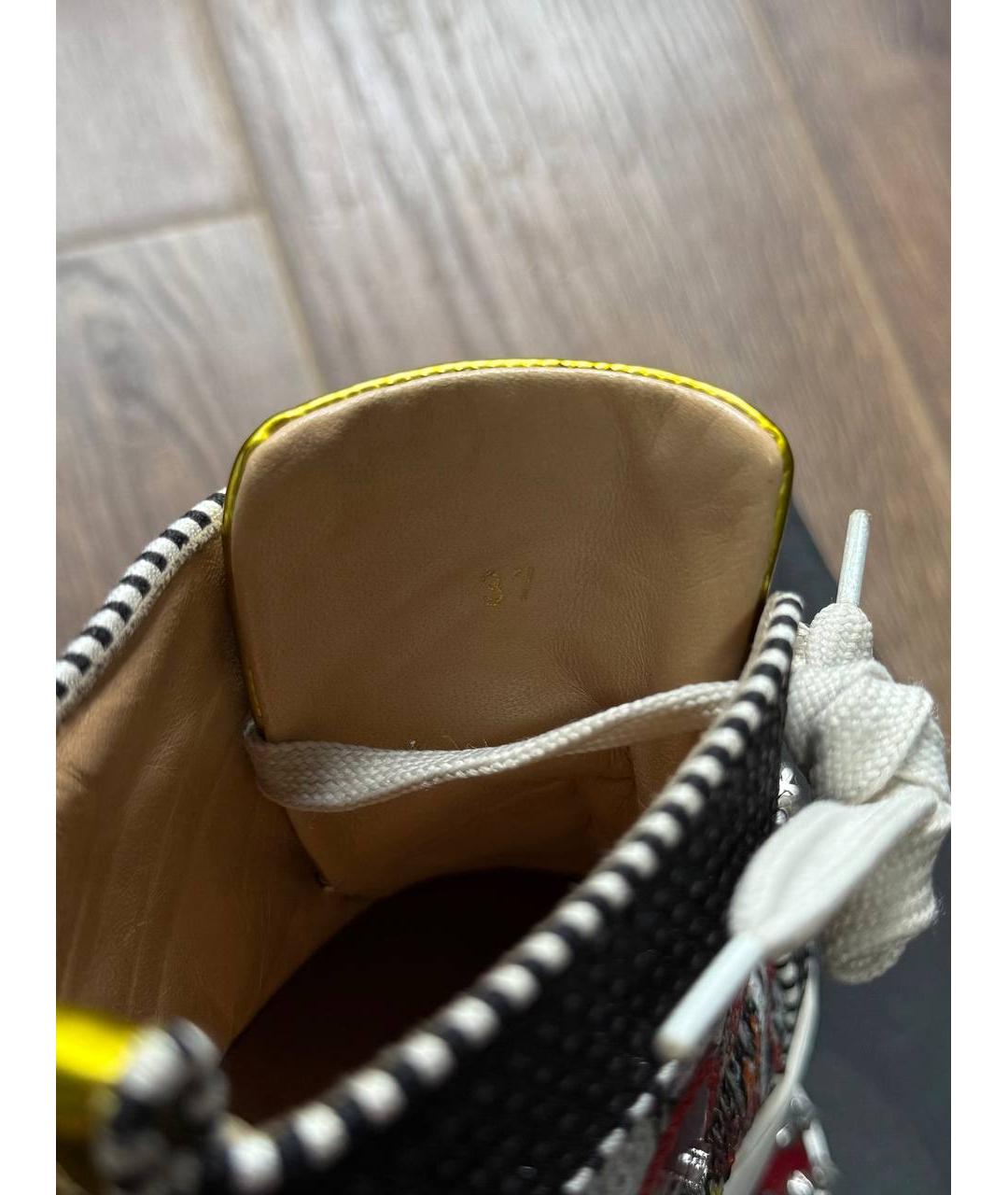 CHRISTIAN LOUBOUTIN Мульти кеды, фото 3