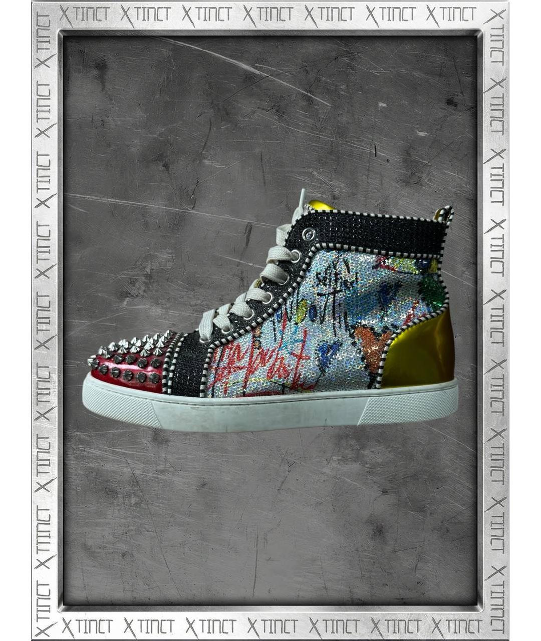 CHRISTIAN LOUBOUTIN Мульти кеды, фото 7