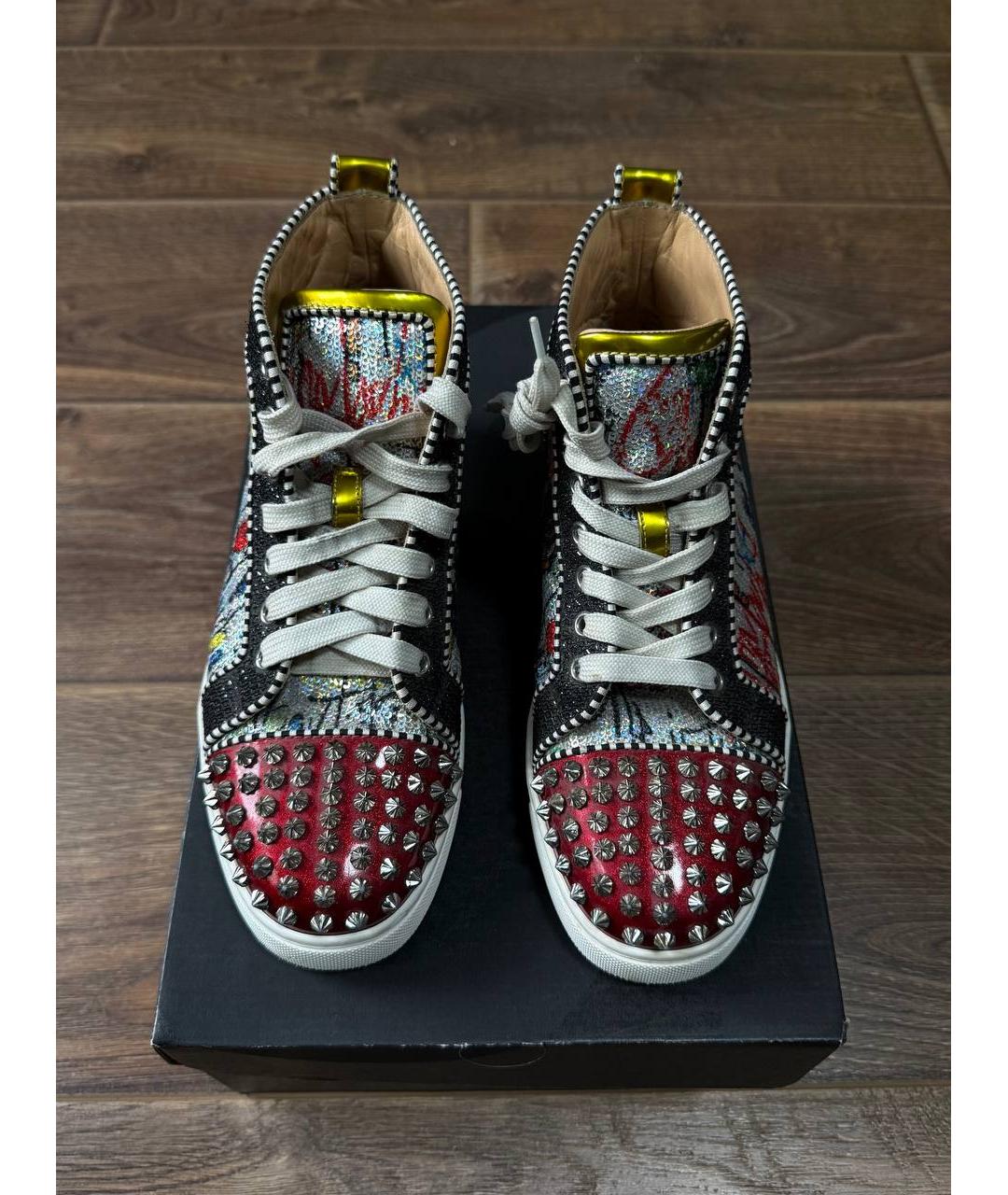 CHRISTIAN LOUBOUTIN Мульти кеды, фото 2