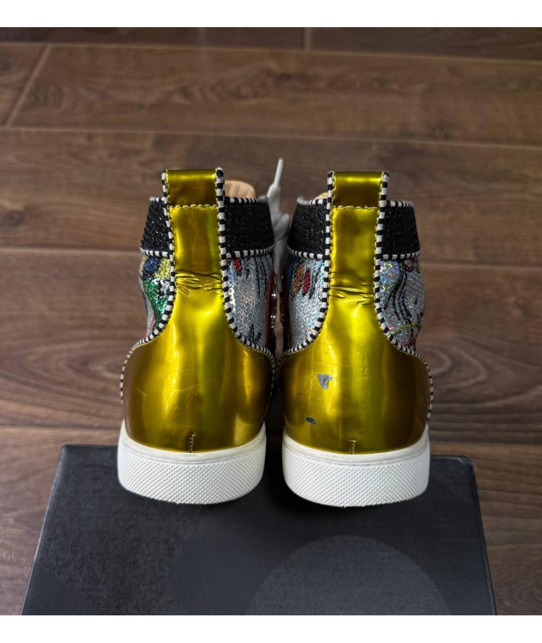 CHRISTIAN LOUBOUTIN Мульти кеды, фото 4
