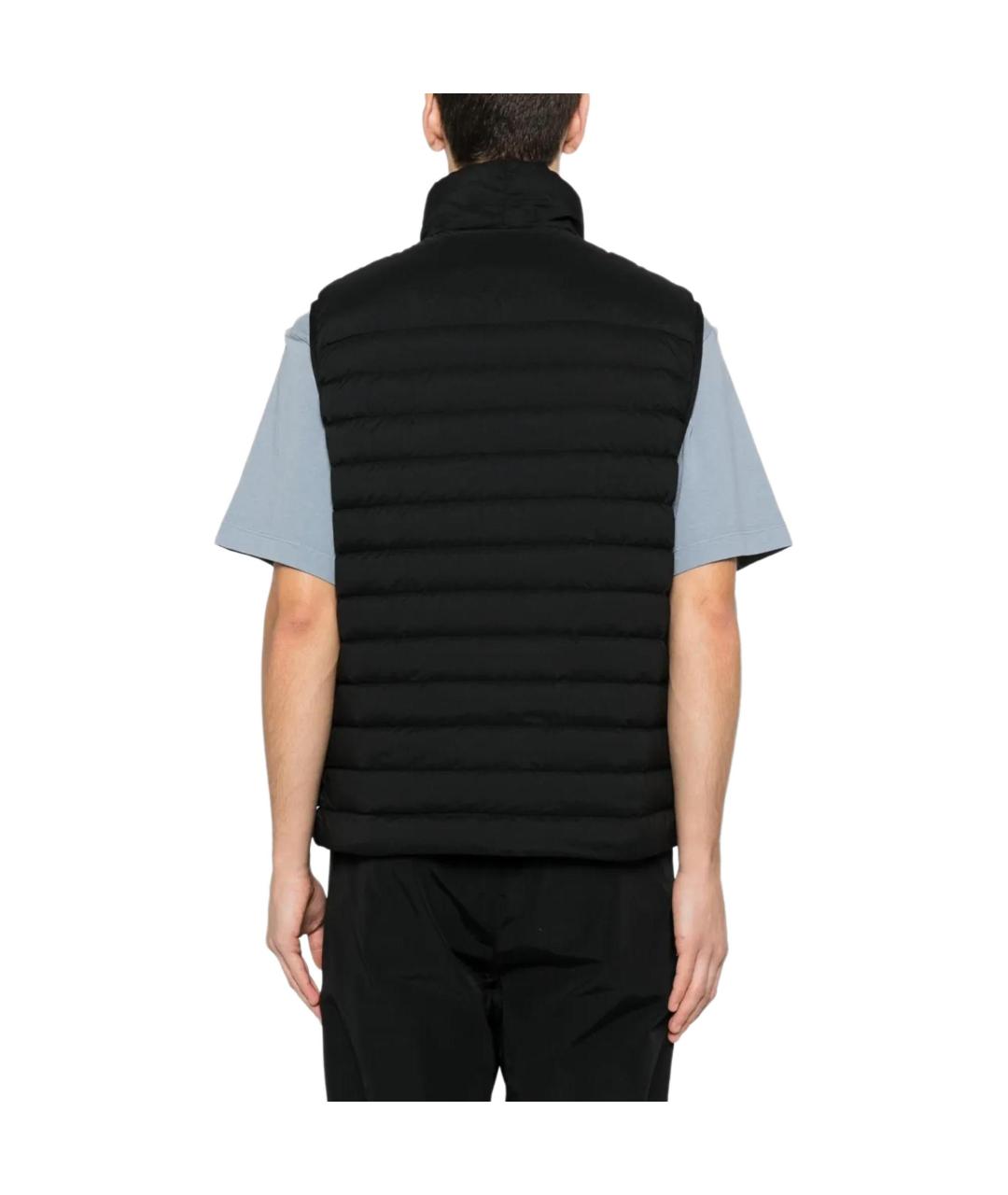 STONE ISLAND Черный жилет, фото 3