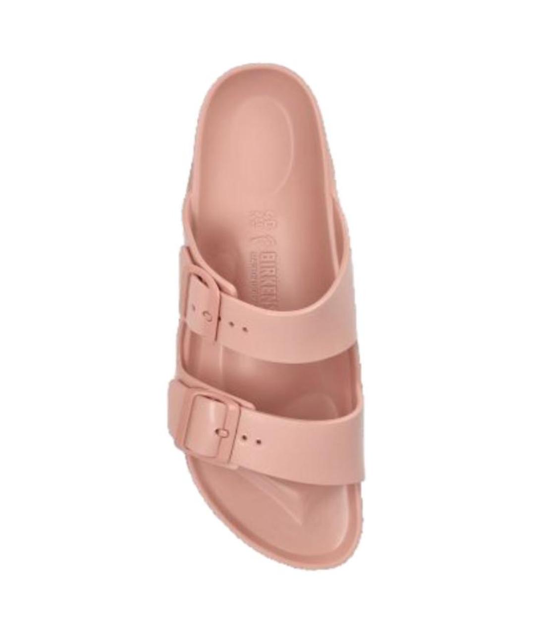 BIRKENSTOCK Розовые резиновые сандалии, фото 4