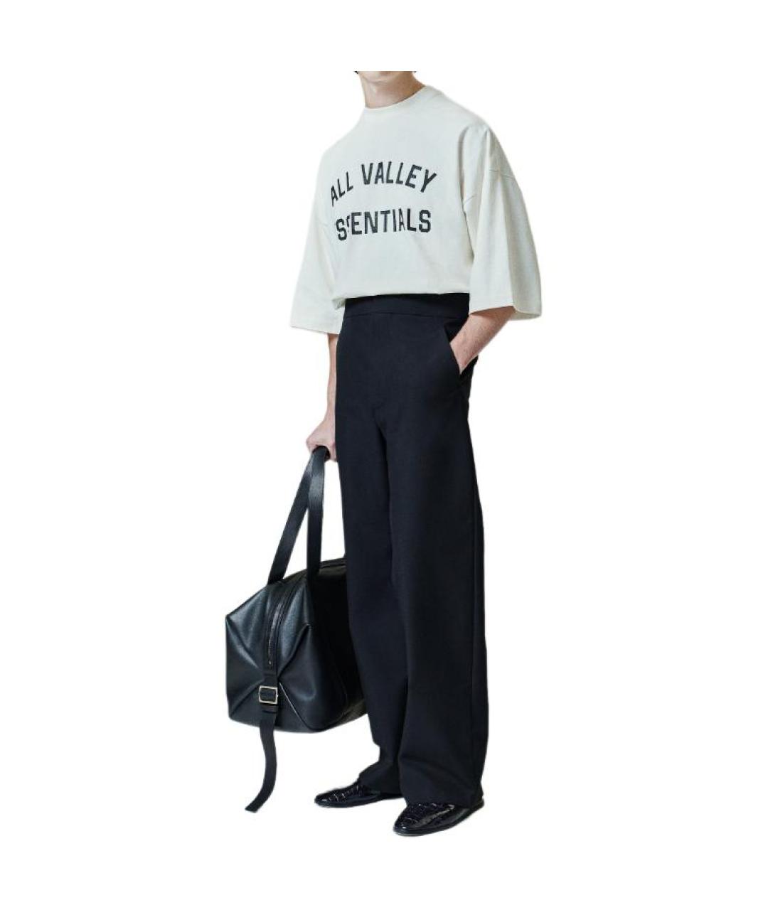 FEAR OF GOD ESSENTIALS Белая хлопковая футболка, фото 5