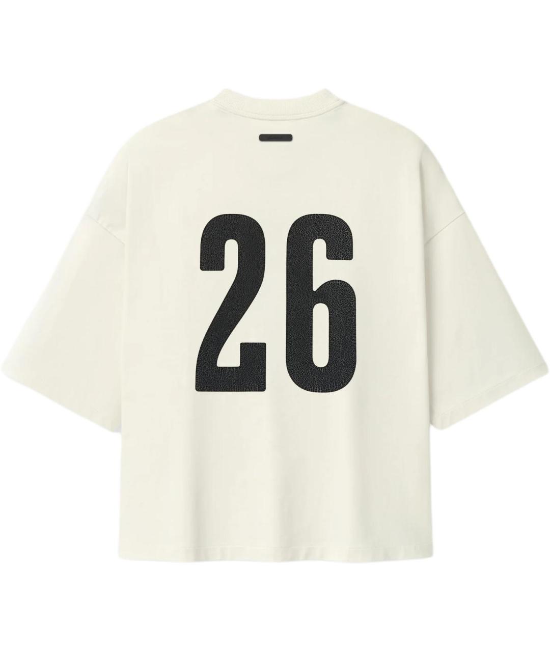 FEAR OF GOD ESSENTIALS Белая хлопковая футболка, фото 2