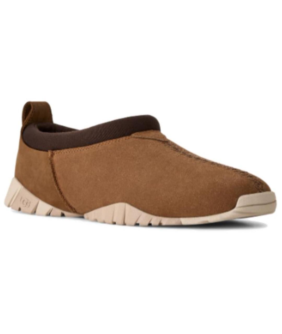 UGG Коричневые замшевые низкие кроссовки / кеды, фото 2
