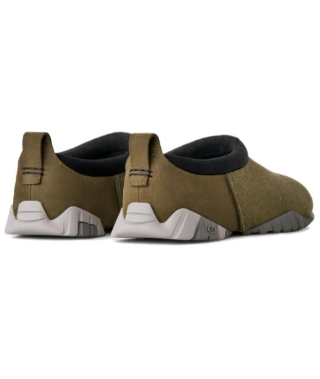 UGG Зеленые синтетические низкие кроссовки / кеды, фото 2